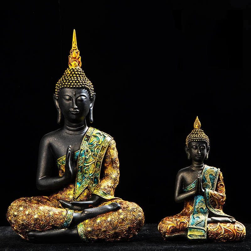 Serene Green Buddha: Handcrafted Tranquility