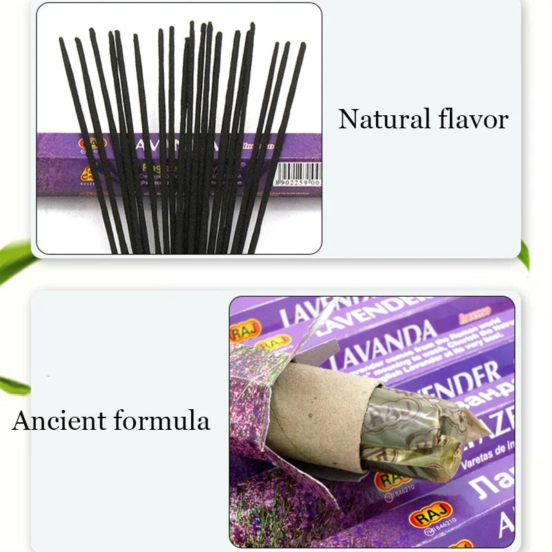 20 Indian Incense Sticks Meditation Fragrance Aromatherapy Line