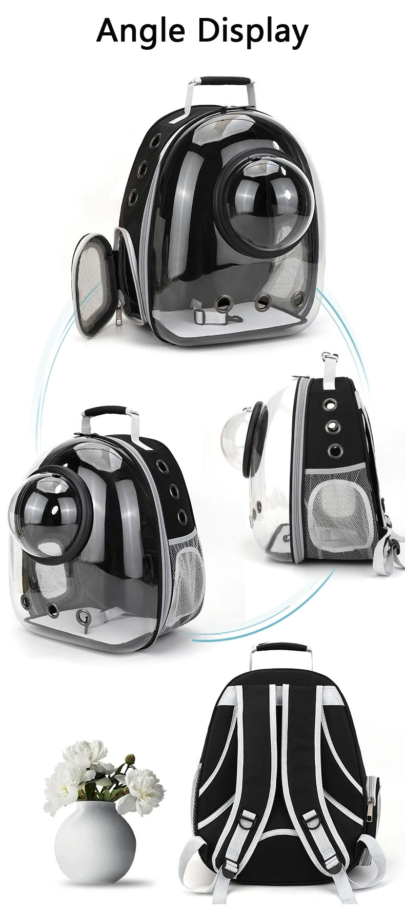 Transparent Pet Backpack