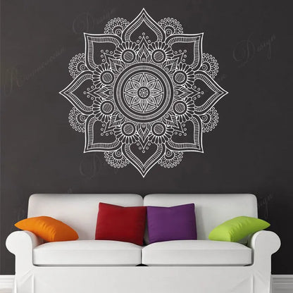 Creative Design Mandala Wall Sticker Vinyl Art Home Decor Living Room Bedroom Headboard Decoration Decals Removable Mural 4089