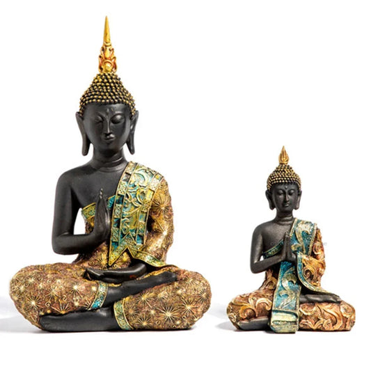 Serene Green Buddha: Handcrafted Tranquility