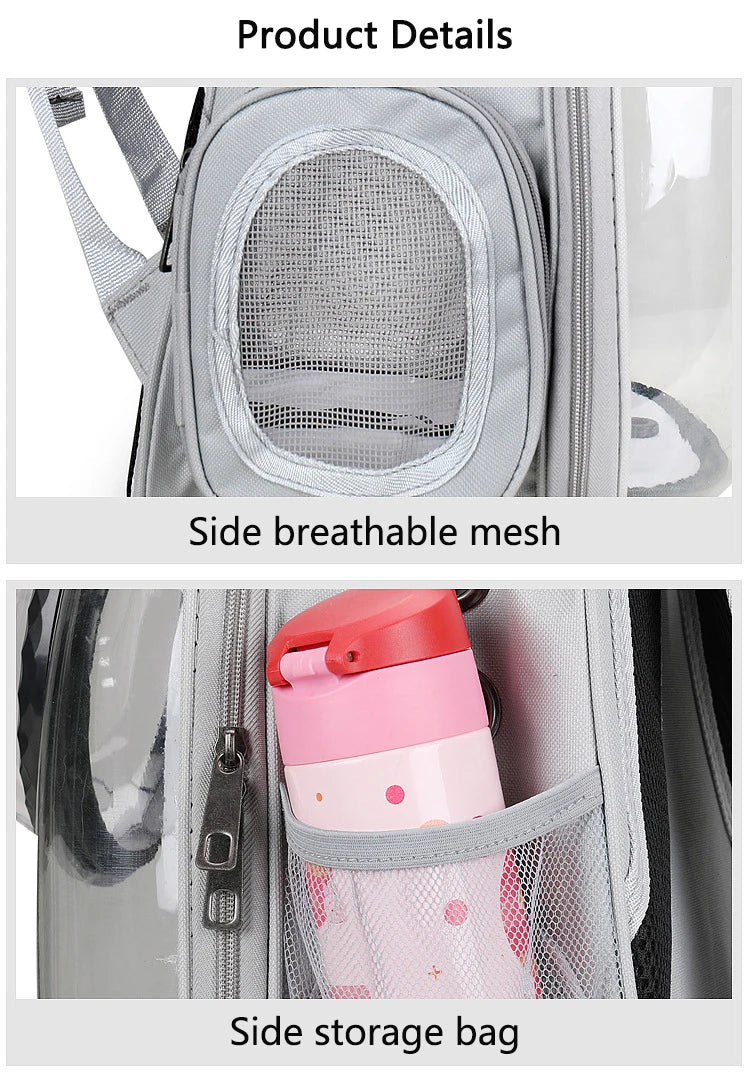 Transparent Pet Backpack