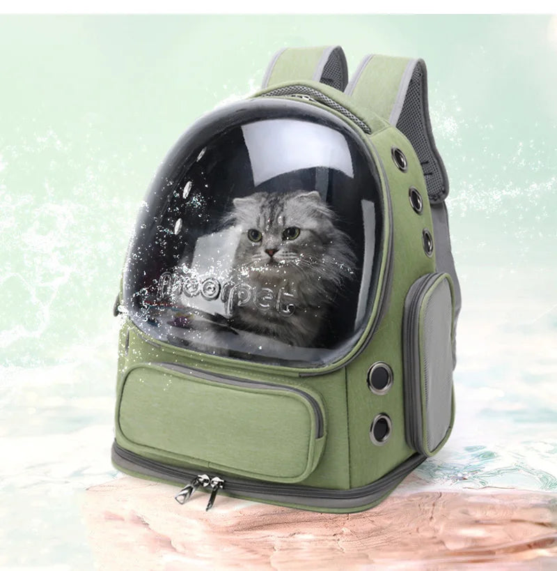 Transparent Portable Pet Backpack