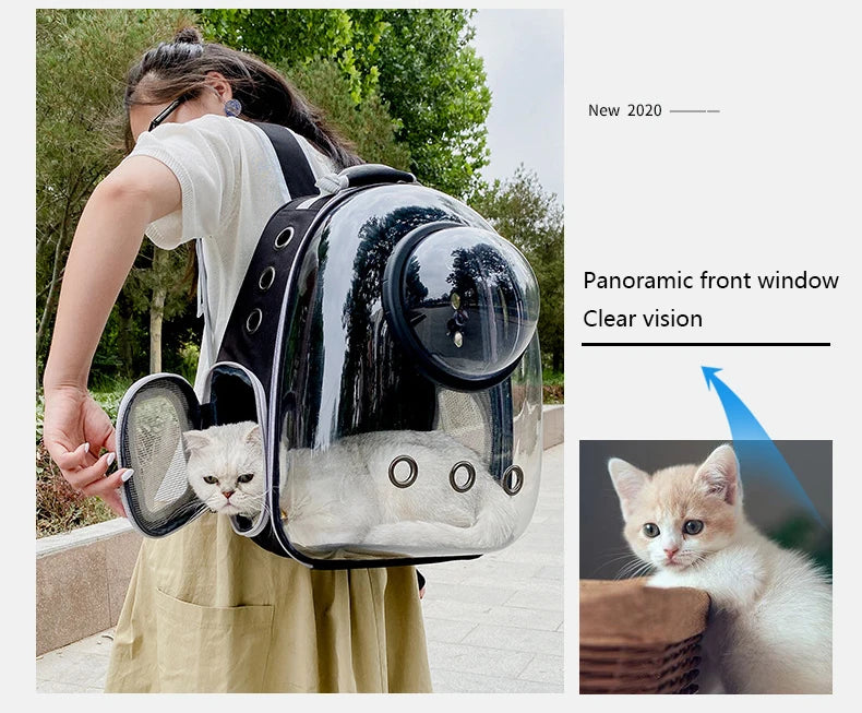 Transparent Pet Backpack